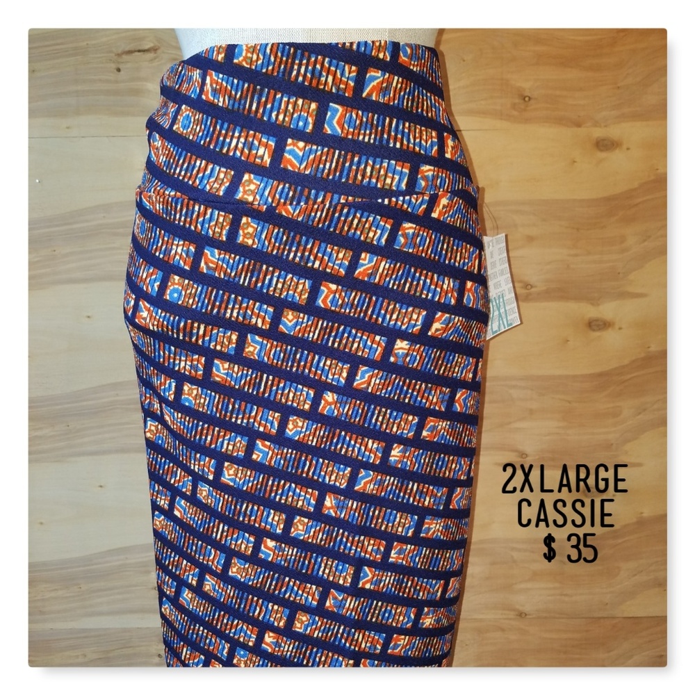 2X Cassie Pencil skirt by LuLaRoe